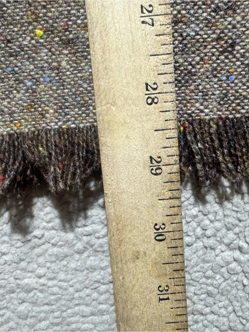 Donegal Handwoven *measurements scarf